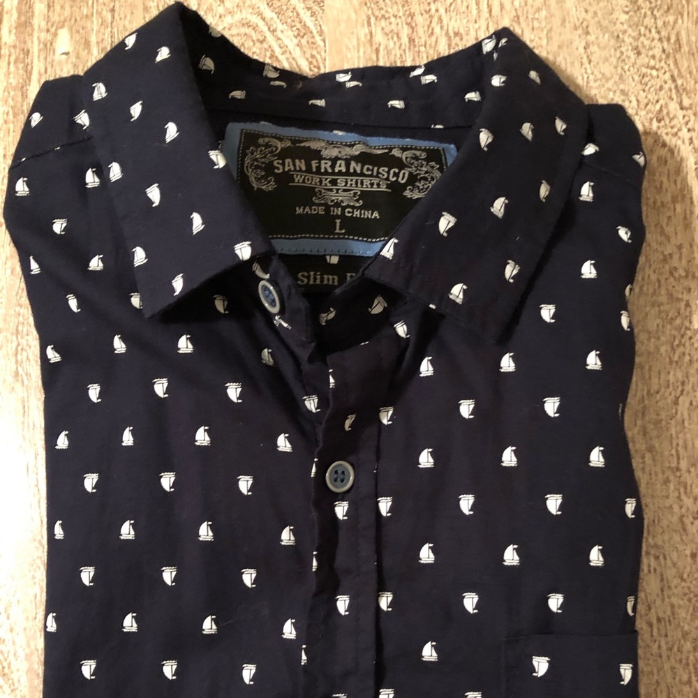 San Francisco Short Sleeve Button Down